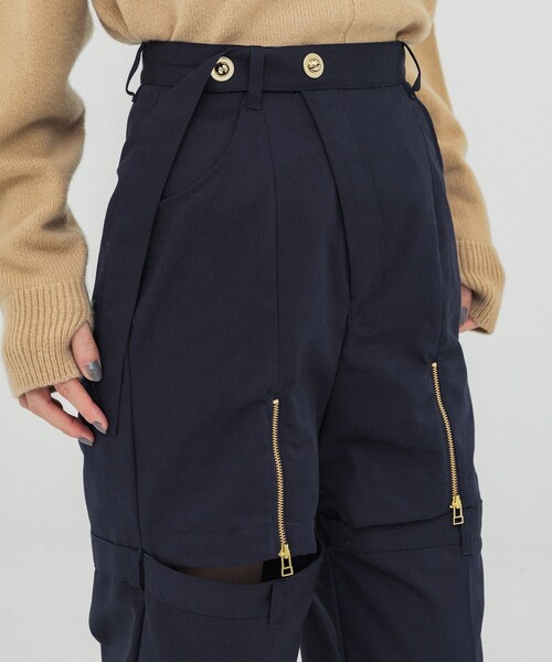 も*ち様 【美品】UNITED TOKYO コンセクティブ2WAYパンツ コンセクティブ2WAYパンツ(1 BEIGE): : ウィメンズ｜UNITED