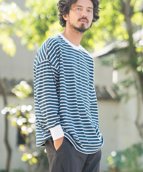 CAMBIO（カンビオ） tシャツ mlt4577- ルーズシルエットロングスリーブ 