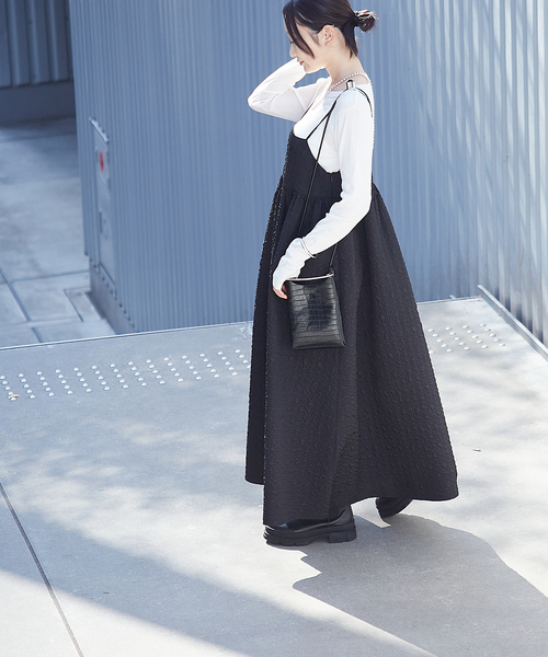 〜*g様 ワンピース　3　初版　美品 大きいサイズ/LAVEANGE×eur3】タックワンピース(ワンピース) | eur3