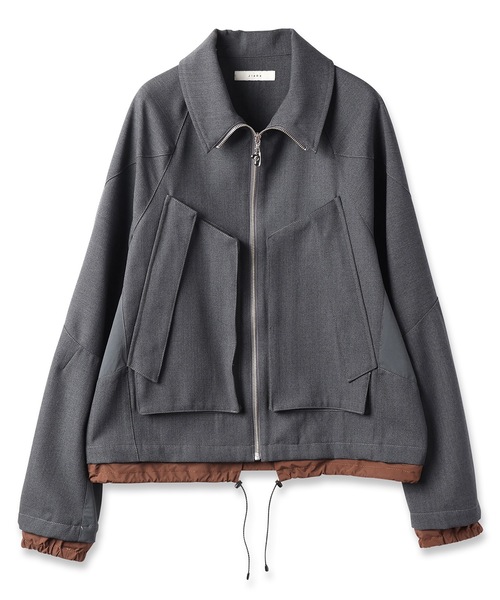 ジエダ　DRAPING CHINO ZIP JACKET ジャケット 楽天市場】【中古】Jieda | ジエダ DRAPING CHINO ZIP JACKET