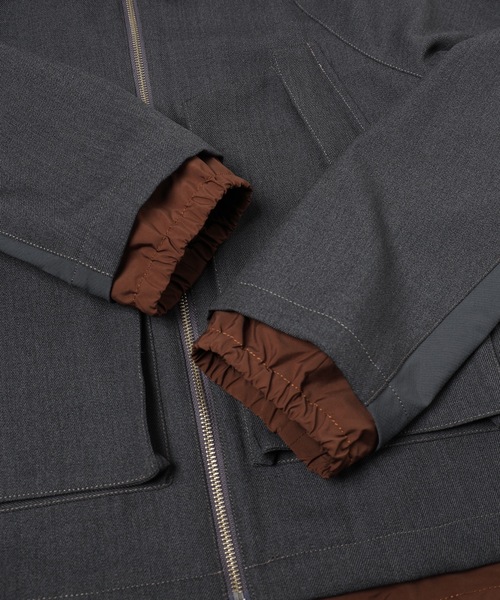 ジエダDRAPING JACKET グレー　ブルゾン JieDa ブルゾン アウター DRAPING JACKET メンズ レディース