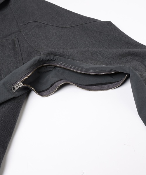ジエダDRAPING JACKET グレー　ブルゾン JieDa ブルゾン アウター DRAPING JACKET メンズ レディース