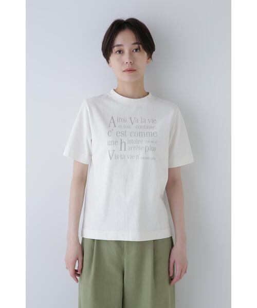 human woman tシャツ リサイクルロゴTシャツ レディース