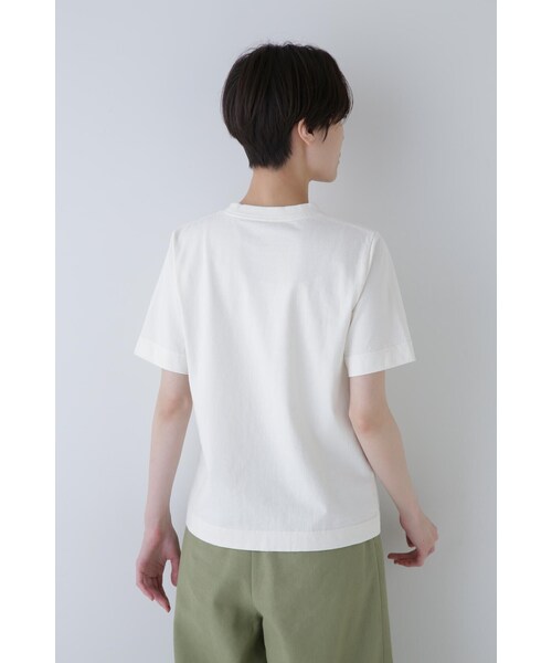 human woman tシャツ リサイクルロゴTシャツ レディース