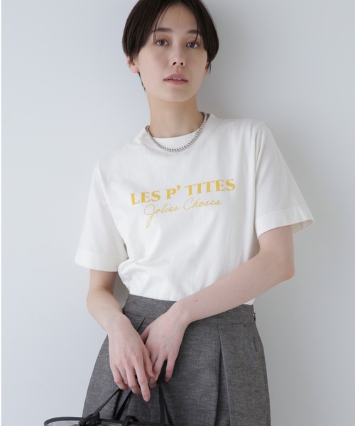 human woman / ヒューマンウーマン ◆リサイクルロゴＴシャツ ヒューマンウーマン human woman ◇リサイクルロゴTシャツ