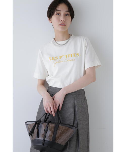 human woman tシャツ リサイクルロゴTシャツ レディース