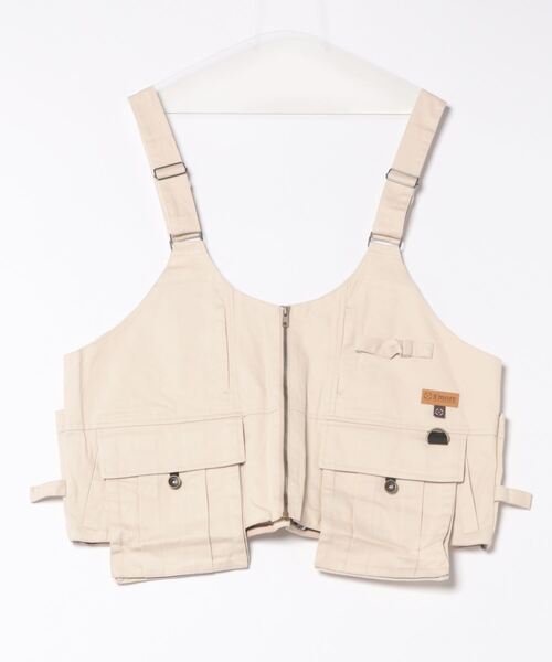 ベスト ジレ S'more fireproofing 2WAY campvest レディース メンズ