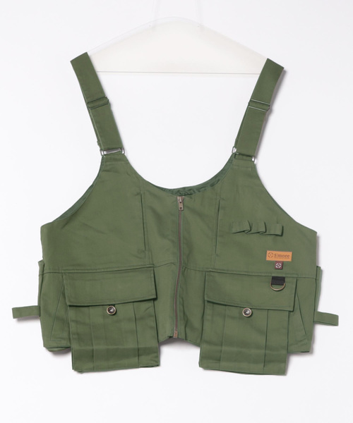 ベスト ジレ S'more fireproofing 2WAY campvest レディース メンズ S'more ベスト ジレ fireproofing 2WAY campvest レディース