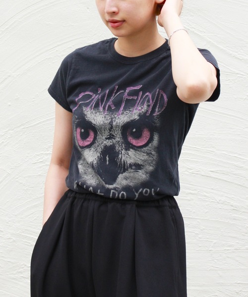 tシャツ THRIFTY LOOK / スリフティールック THRIFTY ”PINK FLOYD” TEE ピンクフロイド Tシャツ レディースサイ