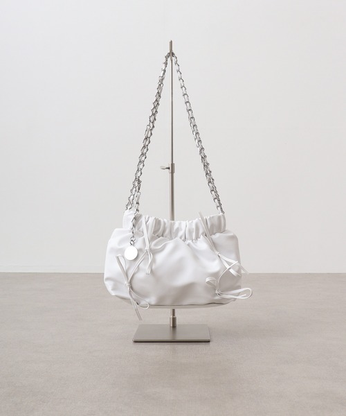 1004ST ショルダーバッグ バッグ 韓国風 ショルダー リボン バッグ 鞄