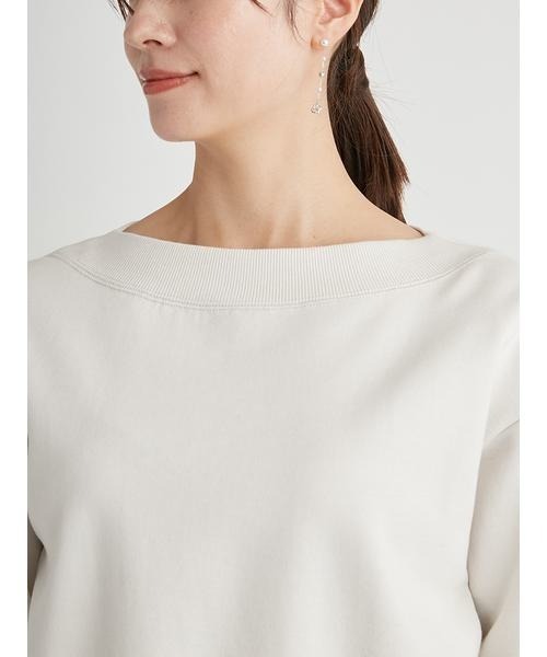 tシャツ フェザーライクドッキングスウェット レディース CELFORD tシャツ フェザーライクドッキングスウェット