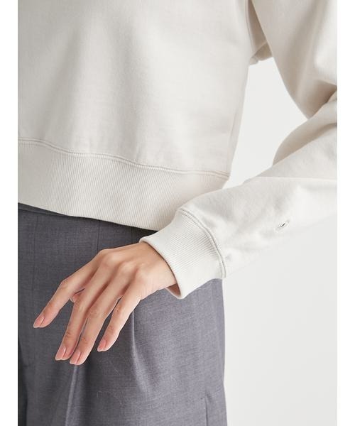 CELFORD tシャツ フェザーライクドッキングスウェット
