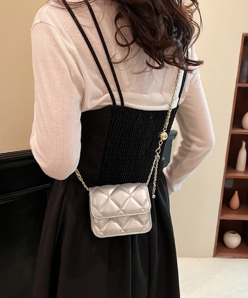 Mignonjour ショルダーバッグ バッグ ミニ Mignonjour/キルティング