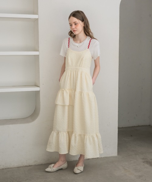 ナミ ワンピース nami frill onepiece/なみなみデザインキャミ