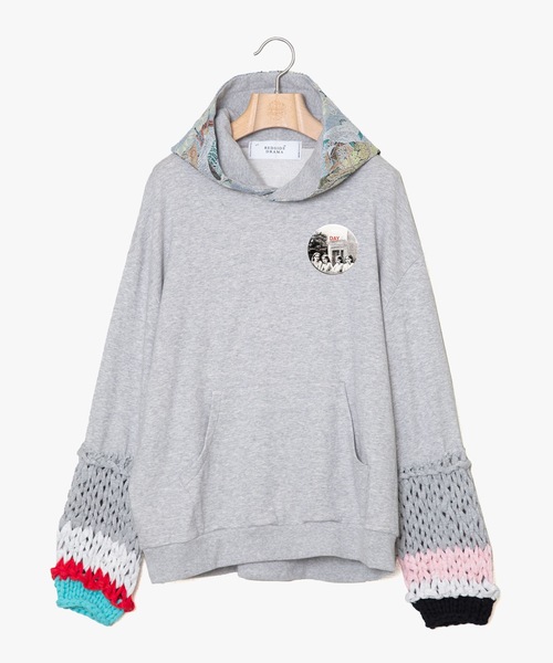 bedsidedrama（ベッドサイドドラマ） パーカー Loose Sleeve Parka 