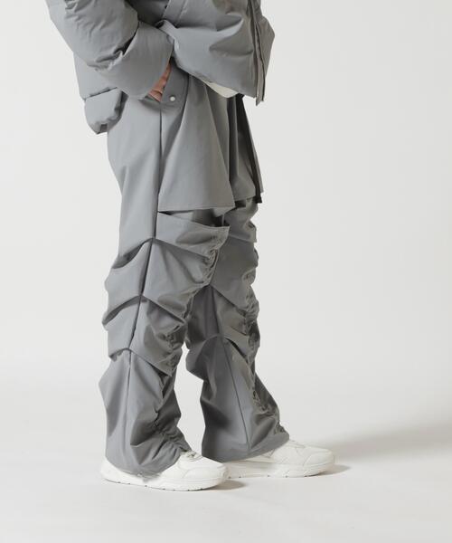DANKE SCHON パンツ DankeSchon/ダンケシェーン/LAYERNYLON PUCKERING
