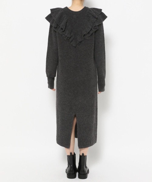 LOWRYS FARM（ローリーズファーム） ワンピース 2WAYフリルニット