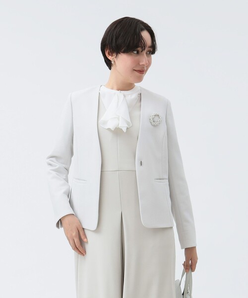 B：MING by BEAMS（ビーミング by ビームス） ジャケット ノーカラー