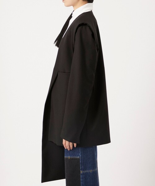 PoI ジャケット ノーカラージャケット 「PoI/ポイ」ribbon jacket 