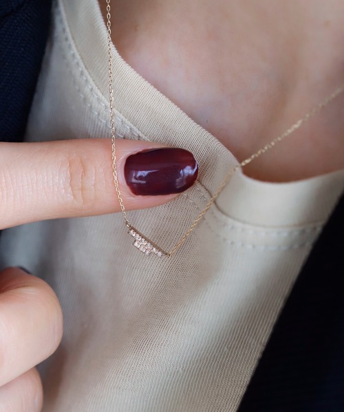 SIENA ROSE（シエナロゼ） ネックレス ROSETEN・スタックダイヤ