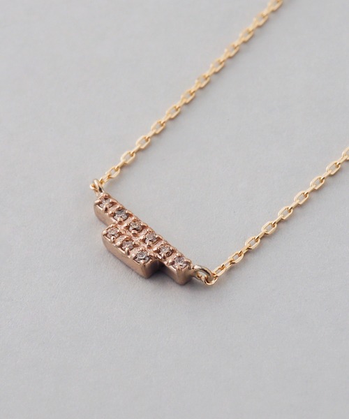 SIENA ROSE（シエナロゼ） ネックレス ROSETEN・スタックダイヤ