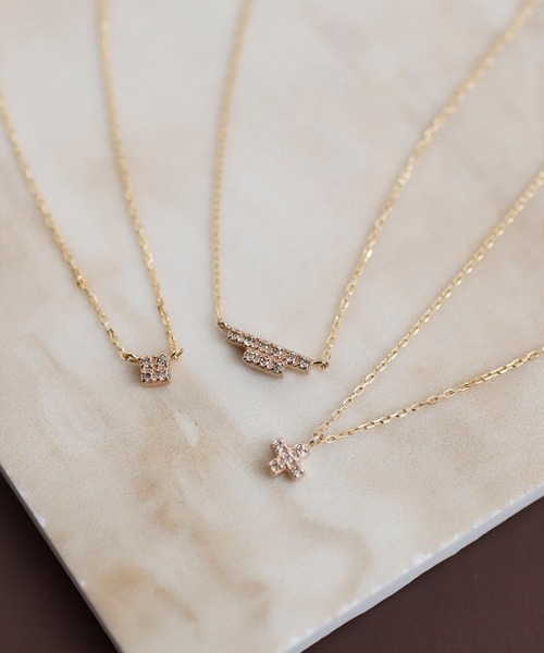 SIENA ROSE（シエナロゼ） ネックレス ROSETEN・スタックダイヤ