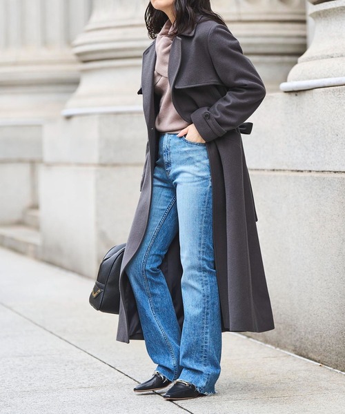 Sirin トレンチコート 2WAY】 ウールトレンチフレアコート – Sirin Online Store