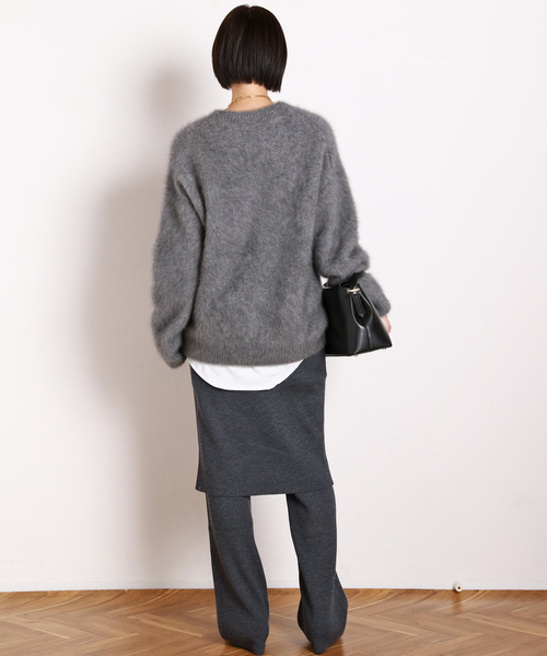 EVERYDAY I LIKE. パンツ リブスカートパンツ レディース : ZOZOTOWN