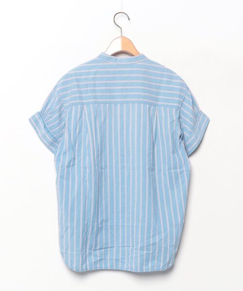 「Spick & Span」 半袖ブラウス FREE ブルー レディース Spick＆Span 「Spick & Span」 半袖ブラウス FREE ライトブルー