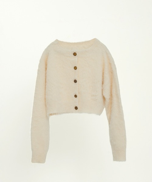 カーディガン THEODORIC.dy Shaggy Random Button Cardiganシャギーランダムボタンカーディガン レディース THE MILES カーディガン THEODORIC.dy Shaggy Random Button