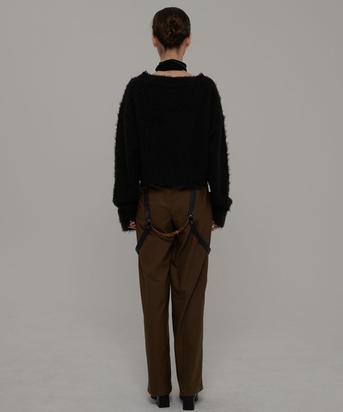 カーディガン THEODORIC.dy Shaggy Random Button Cardiganシャギーランダムボタンカーディガン レディース THE MILES カーディガン THEODORIC.dy Shaggy Random Button