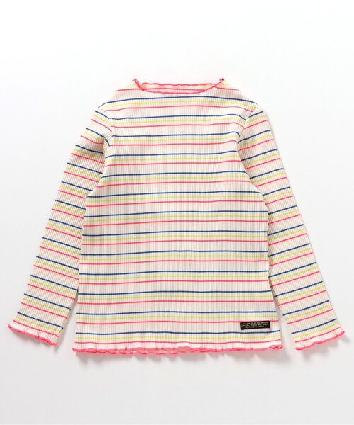 BREEZE（ブリーズ） tシャツ 「リンク/ジュニア対応」ボーダーリブロン