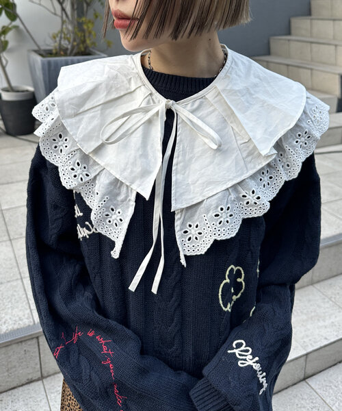 w closet（ダブルクローゼット） つけ襟 付け襟 アソート付け襟