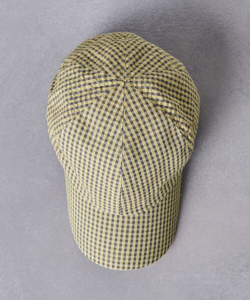 UNITED ARROWS キャップ 帽子 ギンガムチェック UV レディース