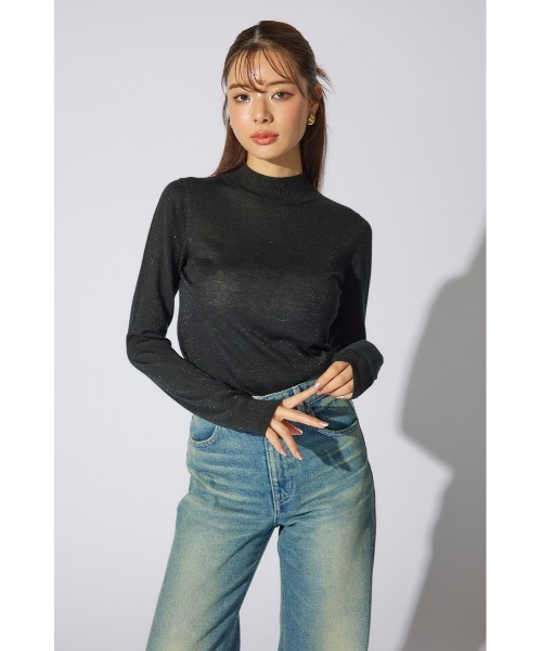ニット♡rienda.RESEXXY.duras系 rienda | ストリングタイトニットトップス (ニット ) |SHEL'TTER WEBSTORE