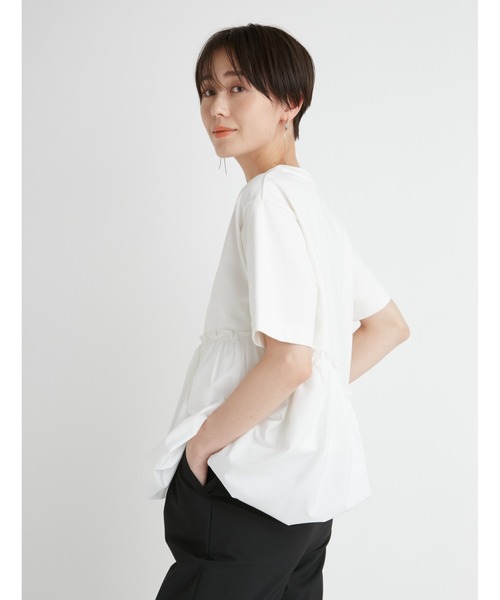 「emmi」 半袖Tシャツ FREE ブラック レディース emmi 「emmi」 半袖Tシャツ FREE ブラック レディース