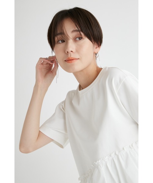 「emmi」 半袖Tシャツ FREE ブラック レディース emmi 「emmi」 半袖Tシャツ FREE ブラック レディース