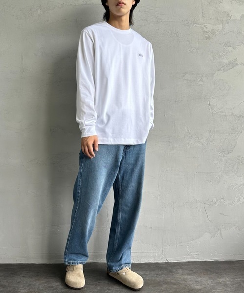 LACOSTE（ラコステ） tシャツ ワンポイントロゴ クルーネックロンT