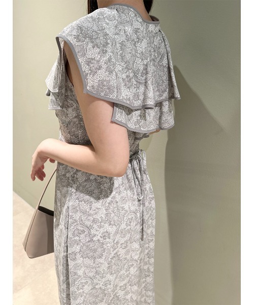 SNIDEL ワンピース ラッフルカラーワンピース : ZOZOTOWN Yahoo!店