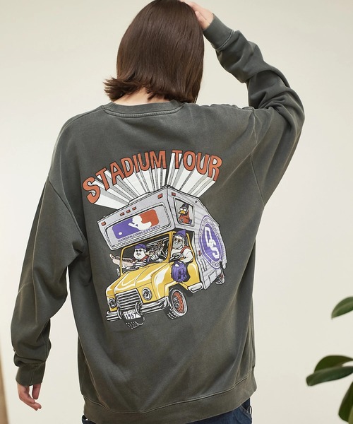 ハグオーワー　スウェット go slow caravan トレーナー スウェット Duckster/ダックスター