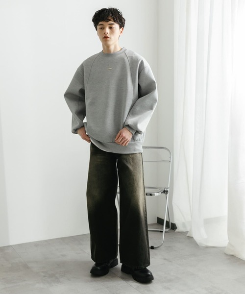 SENSE OF PLACE by URBAN RESEARCH トレーナー スウェット ポンチ