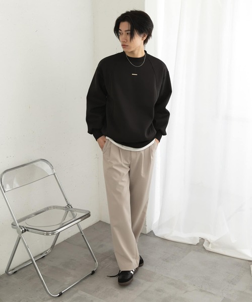 SENSE OF PLACE by URBAN RESEARCH トレーナー スウェット ポンチ