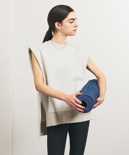 tシャツ 「TO UNITED ARROWS」ウラケ ノースリーブ カットソー レディース