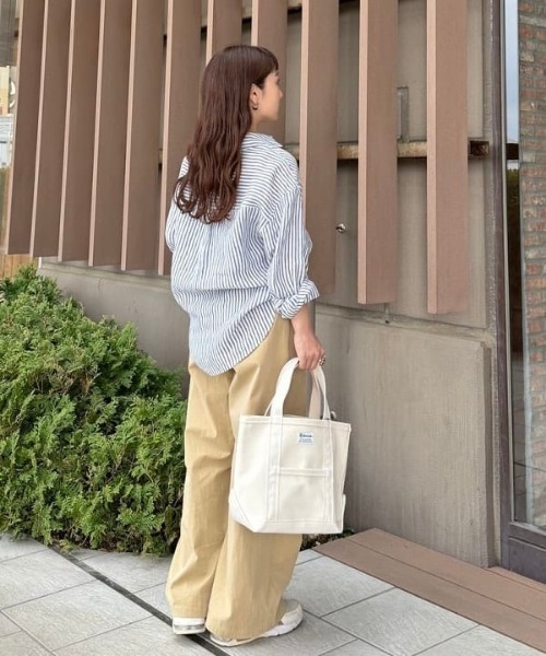 B：MING by BEAMS ブラウス シャツ 「冷房対策」ルラン