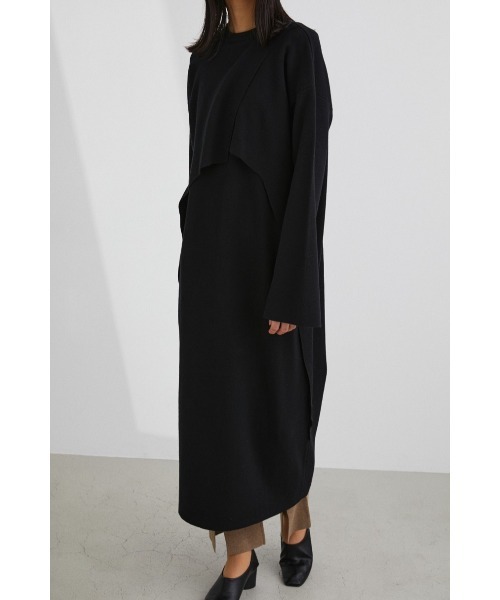 「STYLEMIXER」 ニットワンピース MEDIUM パープル レディース_画像3