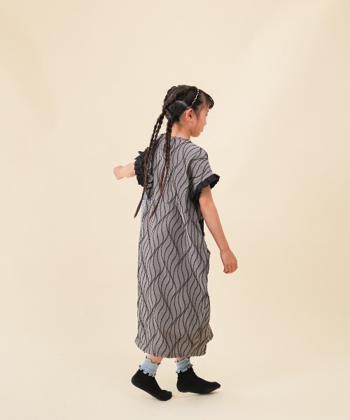 unica（ユニカ） ワンピース 切替えドルマンワンピース キッズ 子供服