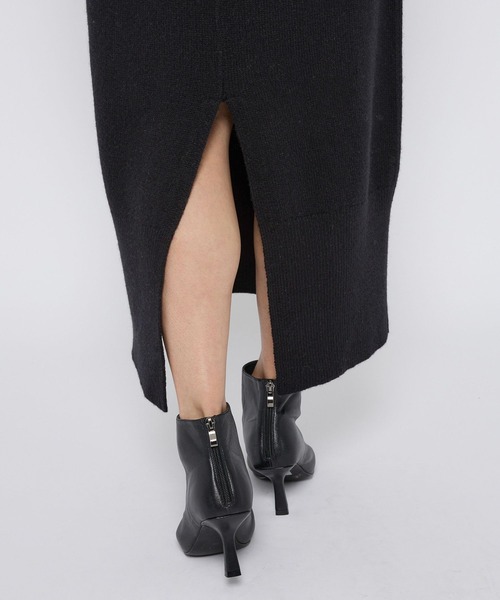 「BABYLONE」 ニットワンピース フリー ブラック レディース_画像9