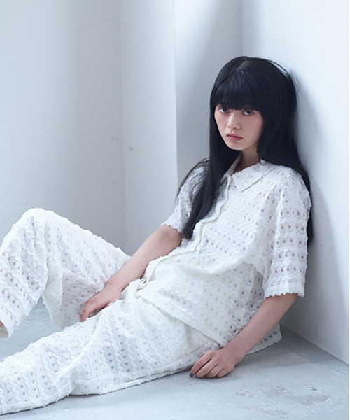 ブラウス シャツ naminami lace ブラウス レディース