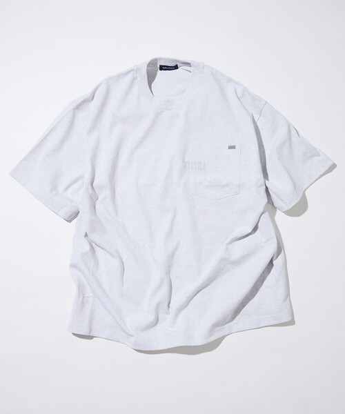 NAUTICA tシャツ NAUTICA/ノーティカ Hidden Logo S/S PKT Tee