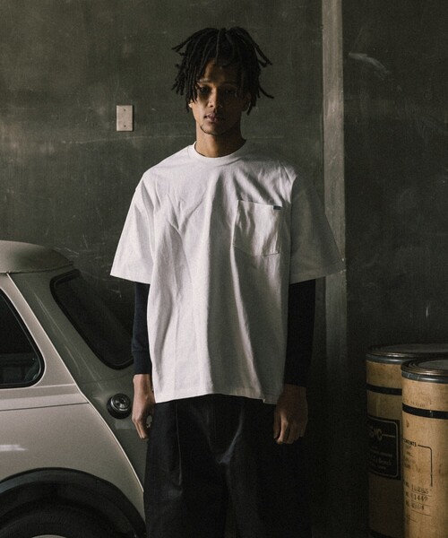 【NAUTICA】Pigment Dyed Hidden Logo SS PKT Tee NAUTICA ( JAPAN ) Garment Dyed Hidden Logo S/S PKT Tee – cotwohk